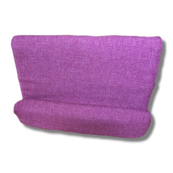 Laptop Tablet Stand Duo Multifunctional w  Pockets Purple Padded - Picture 3 of 4